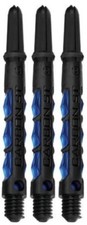 One Set Harrows Carbon ST Medium Dart Shafts - Ships w/ Tracking - Blue