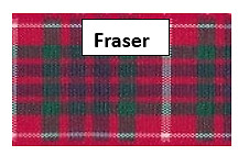 Various Tartan Ribbon available in 10, 16, 25, 40 or 70mm x 1 Metre
