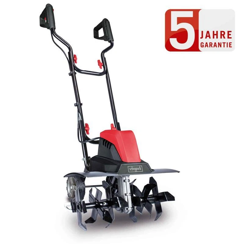 Scheppach Elektro Motorhacke MTE460 Bodenhacke Kultivator Gartenfräse