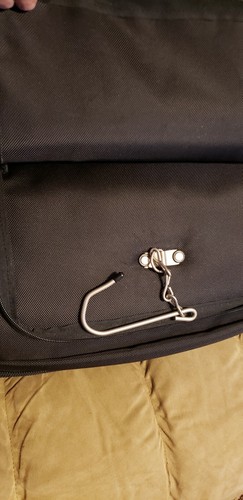 Willie & Max Switchback Hanging Garment Clothing Saddlebag - Picture 3 of 6