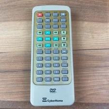CyberHome DVD Player Remote Control Grey Wireless for CH-DVD 300 & CH-DVD 320
