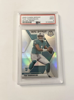 2020 Panini Mosaic Silver Prizm NFL Debut #262 Tua