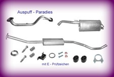 Abgasanlage ab Kat. für Nissan Micra III 1.2  & 1.4 Typ (K12) ab Bj. 05/2005+Kit