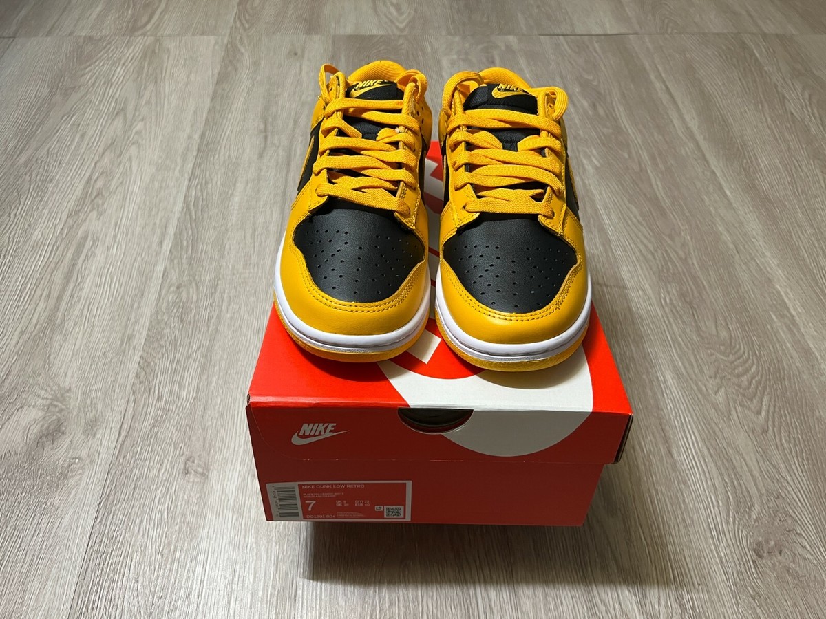 Nike Dunk Low Championship Goldenrod 2021 - DD1391-004 - Size 7 
