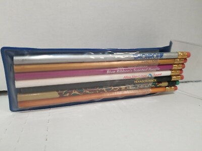 Lot 7 Vintage Advertising Pencils Rite O Graph Salesman Sample Monroe Atlas 