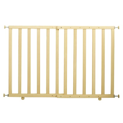 Roba Türschutzgitter zum Klemmen, natur, Breite 62-106 cm, Treppengitter | 1510