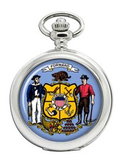 Wisconsin USA Pocket Watch