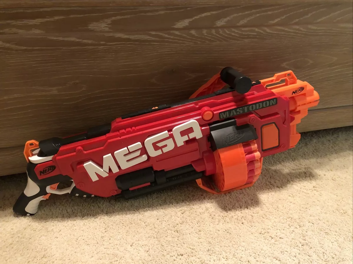  NERF N-Strike Mega Mastodon Blaster ( Exclusive) : Toys &  Games