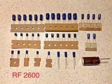  Panasonic/National  RF 2600 Recapping Kit: Electrolytic Capacitors12.5