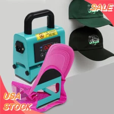 Sublimation Transfer w/Temperature Control Hat Heat Press Cap Heat Press Machine