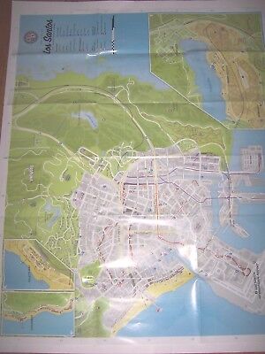 Mapa Papierowa GTA V 5 PC PS3 PS4 XBOX 360 / ONE - 7780086430