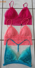 NEW VICTORIA'S SECRET Lace Bralette Bra XS set of three G61