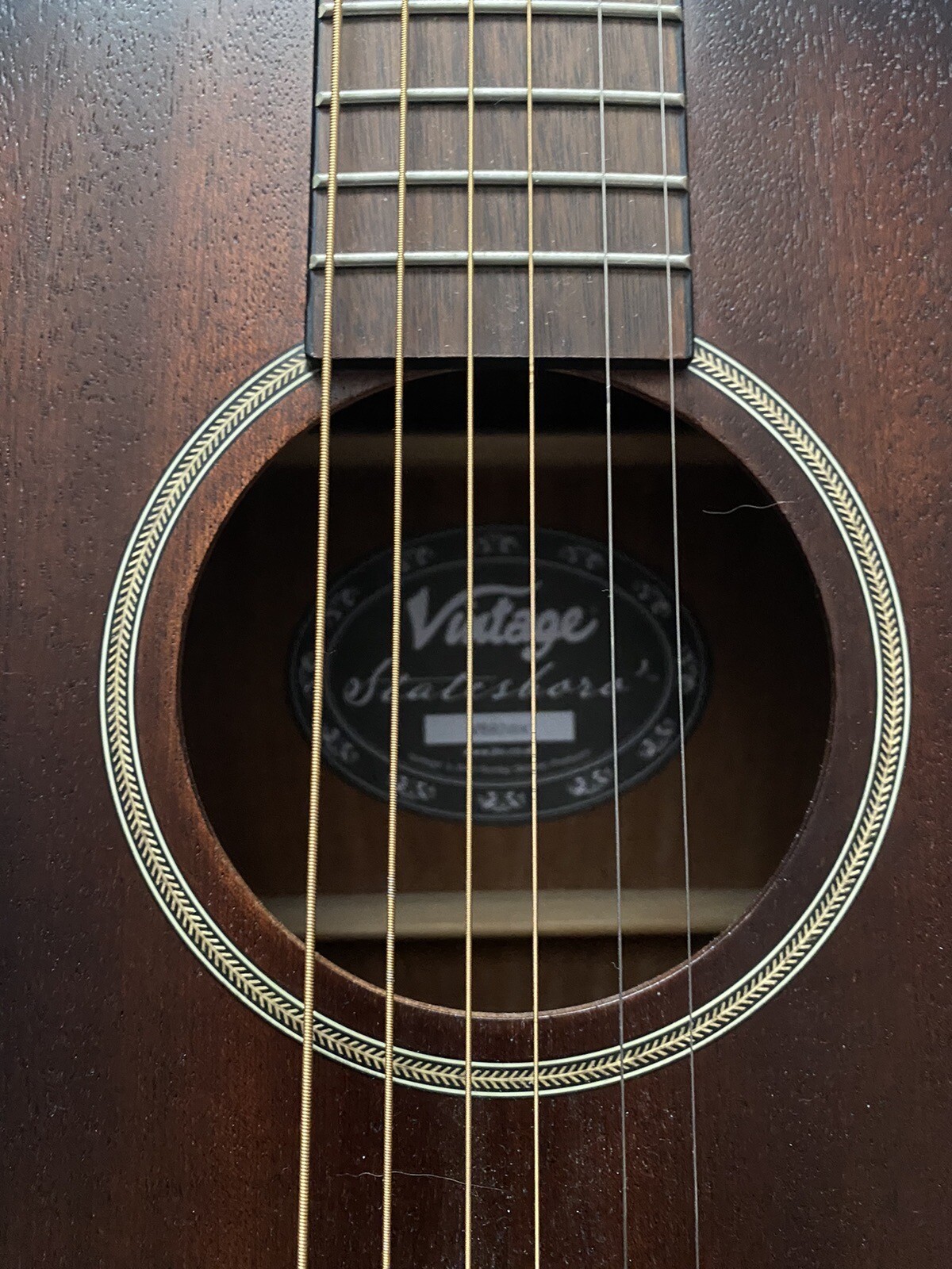 Vintage Statesboro Acoustic Parlour Guitar eBay