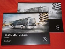 MERCEDES O530 Citaro Überlandbusse Ü LE Ü LE MÜ GÜ Prospekt Brochure von 2017