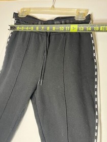 Women's Black Pink Victoria Secret Joggers Sz M