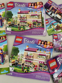 LEGO FRIENDS INSTRUCTION BOOK MANUAL ONLY HUGE LOT 41130 41714 41684 41095 41449