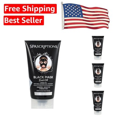 5 oz Charcoal Blackhead Peel-Off Mask: Deep Cleansing & Natural Ingredients