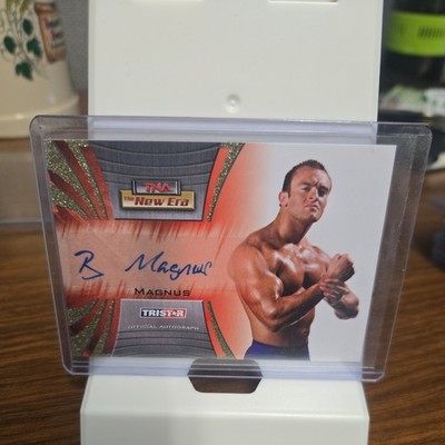 2009 TRISTAR TNA Impact! - Brutus Magnus SP Auto Wrestling Nick Aldis /50 WWE