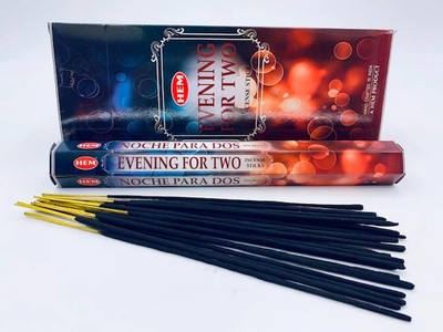 HEM Räucherstäbchen Evening for Two   Warm-sinnlicher Duft, BIG Pack