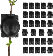 30 PCS Plant Root Growing Box, Reusable Air Layering Pods Black High Pressure Ro