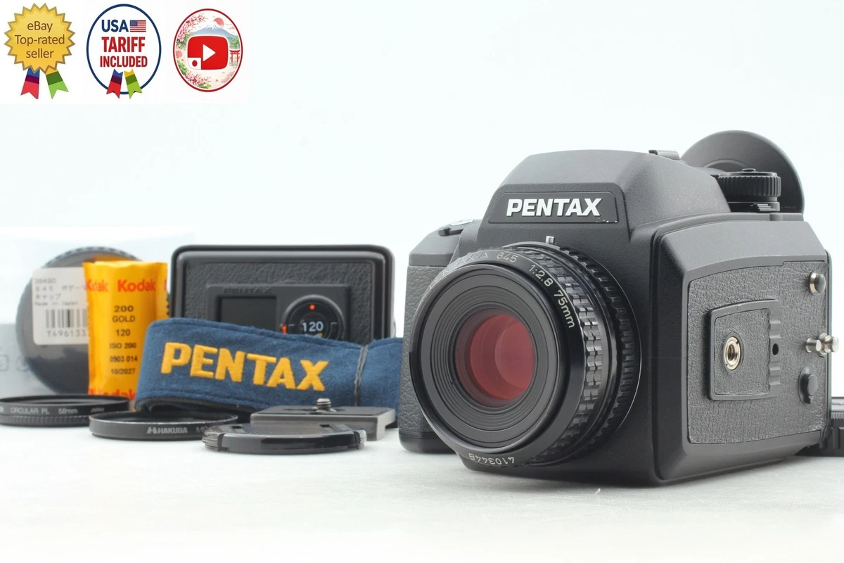 PENTAX 645N 75mmF2.8 120フィルムバック2個セット PENTAX 645NII Film Cameras for sale | eBay