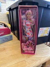 Barbie Fashionistas Doll # 189, Pink Flower Dress NEW