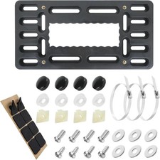 License Plate Bracket Holder, Front License Plate Bracket, No Drill Front Plate