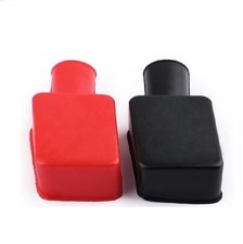 2pcs Battery Terminal Covers Cap Positive Negative Insulating Protector Car 2pcs Battery Terminal Covers Cap Positive Negative Insulating Protector Car