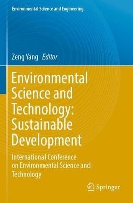 Environmental Science and Technology: Sustainable Development - 9783031274336