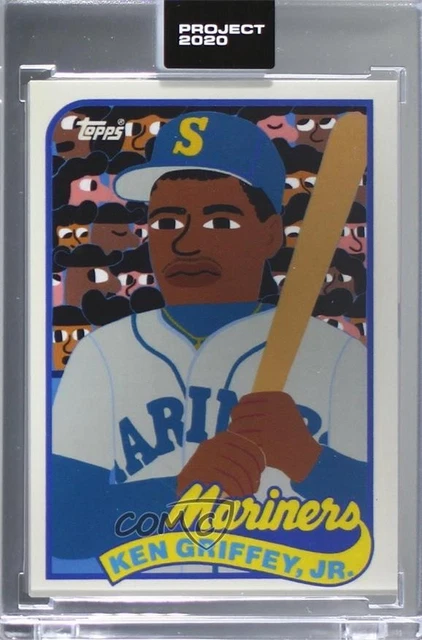 2020 Project 1989 Topps Traded /99177 Ken Griffey Jr Keith Shore #88 HOF