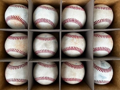 Balles Baseball Rawlings MiLB - Boîte De 12 - Occasion Pour Entraînement