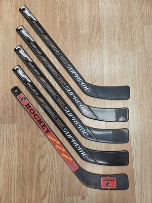 Bauer TOTAL ONE MX3 Supreme Knee Hockey Stick. Quantity Of 4 Plus One Ministixx