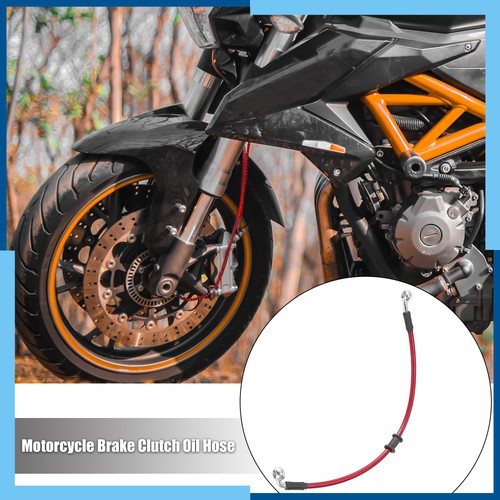 Universal 40cm 15.75" Motorcycle Brake Clutch Oil Hose Line Pipe Pack (1) - Picture 2 of 8