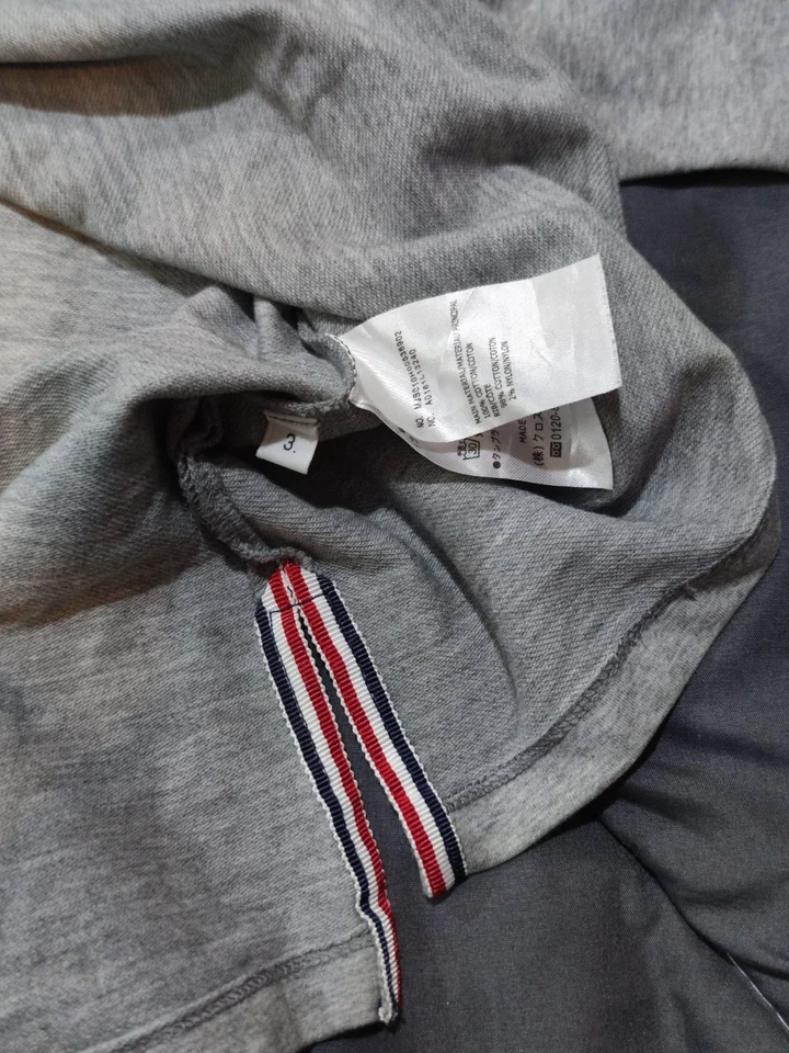 Thom Browne Gray Long Sleeve Shirt Size 3 - Image 4 of 4