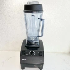 Vitamix 5000 Blender VM0103 Black w/ Pitcher Lid Base 10 Speed Tested & Working