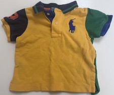 POLO RALPH LAUREN 18 MONTH COLLARED SHIRT HORSE LOGO YOUTH TODDLER KIDS 18M