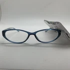 Foster Grant Sight Station ANNABELLE  BLU + 1.25 Reading Glasses READERS