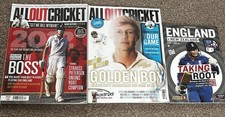 Joblot Cricket Bundle 1 Programme And X2 All Out Cricket Magazines