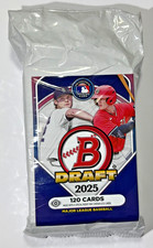 2025 Bowman Draft Sealed Super Jumbo Pack –1/2 of Pack contains 60 cards NOT 120