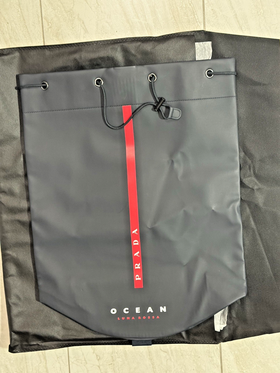 Prada Luna Rossa OCEAN Sailing Pouch Drawstring Bag | Brand New | eBay