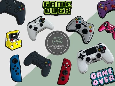 SPORTS MODE CHARMS Gaming - Charms für Schuhe Clogs Sandale - Spiele Nintendo PS5 XBOX Switch Nintendo