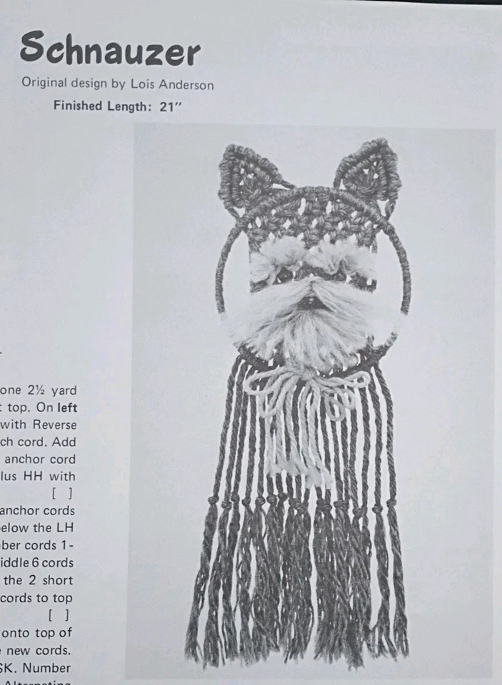 1978 Vtg KNOT BEFORE CHRISTMAS MACRAME Quality Craft Instructions Book Pat Depke - Image 4 of 4