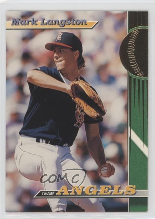 1993 Topps Stadium Club Teams California Angels Mark Langston #4 0f6w