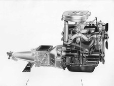 1962 Fiat 1100d Engine Factory Press Photo And Release 0013 - Turin Auto Show 1962 Fiat 1100d Engine Factory Press Photo And Release 0013 - Turin Auto Show
