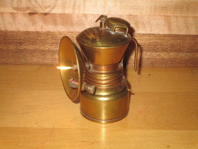 Miners BALDWIN 1906 CARBIDE LAMP - EXCELLENT!!