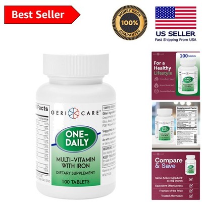 One-Daily Iron-Enriched Vitamins - Nutrient Powerhouse for Active Lifestyles