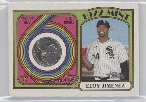 Eloy Jimenez 1972 Mint #MIR-EJ — 2021 Topps Heritage 1972 Mint baseball card