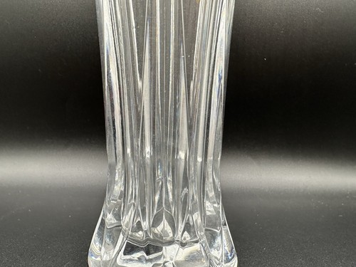 Deplomb Piombo Cristallo Cristallo 8" Vaso a Righe Trasparente (KM) - Foto 3 di 8