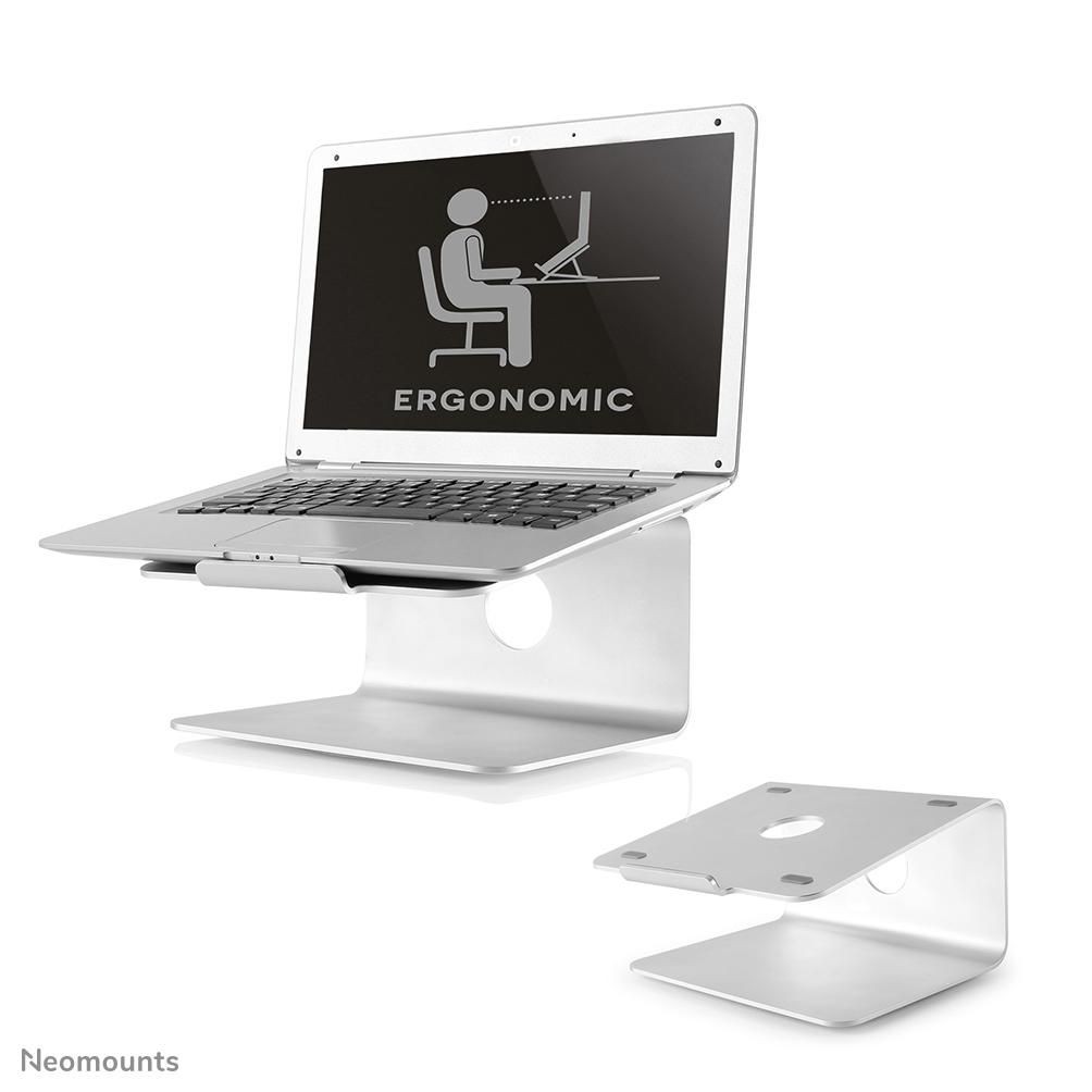 NewStar NSLS050 Laptop Desk Stand Silver