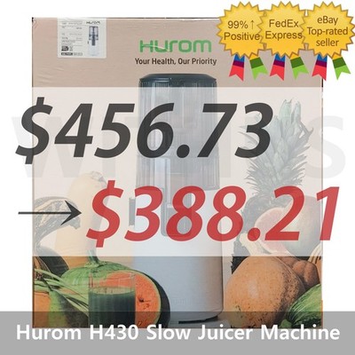 [CLEARANCE] Hurom H430 Simply Slow Juicer Fresh Extractor Squeezer AC 220V